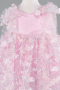Short Powder Color Girl Dress ABK2629