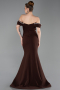 Long Brown Mermaid Prom Dress ABU6198