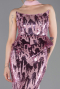 Long Powder Color Scaly Evening Dress ABU6202