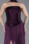 Purple Long Chiffon Prom Gown ABU5957