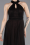 Brown Long Plus Size Evening Dress ABU3253