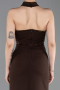 Brown Long Evening Dress ABU5476