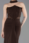 Brown Long Evening Dress ABU5476
