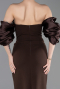 Long Brown Evening Dress ABU6204