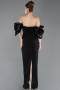 Long Black Evening Dress ABU6204
