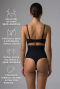 Black Waist & Tummy Control Shapewear EM2020