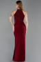 Long Burgundy Prom Gown ABU6215