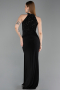Long Black Prom Gown ABU6215