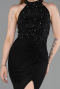Long Black Prom Gown ABU6215