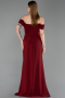 Long Burgundy Prom Gown ABU6216