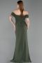 Long Olive Drab Prom Gown ABU6216