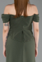 Long Olive Drab Prom Gown ABU6216