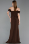 Long Brown Prom Gown ABU6216