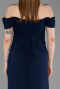 Long Navy Blue Prom Gown ABU6216