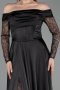 Long Black Evening Dress ABU6219