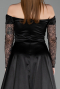 Long Black Evening Dress ABU6219