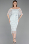 Midi Mint Beaded Cocktail Dress ABK2634