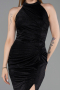 Midi Black Cocktail Dress ABK2635