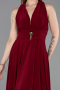 Midi Burgundy Cocktail Dress ABK2636