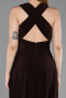 Midi Brown Cocktail Dress ABK2636
