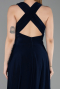 Midi Navy Blue Cocktail Dress ABK2636