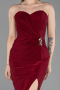 Midi Burgundy Cocktail Dress ABK2637