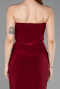 Midi Burgundy Cocktail Dress ABK2637