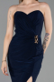 Midi Navy Blue Cocktail Dress ABK2637
