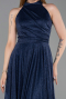 Midi Navy Blue Cocktail Dress ABK2638