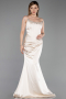 Long Satin Mermaid Evening Gown ABU6109