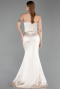 Long Satin Mermaid Evening Gown ABU6109