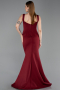 Long Burgundy Evening Dress ABU6225