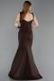 Long Brown Evening Dress ABU6225