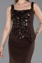 Long Brown Evening Dress ABU6225