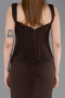 Long Brown Evening Dress ABU6225