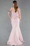 Long Powder Color Evening Dress ABU6225