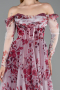 Long Red Evening Dress ABU6226