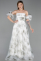 Long Olive Drab Evening Dress ABU6228