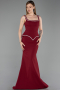 Long Burgundy Evening Dress ABU6231