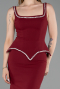 Long Burgundy Evening Dress ABU6231