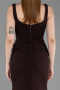 Long Brown Evening Dress ABU6231