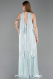 Long Mint Chiffon Evening Dress ABU6233