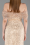 Long Gold Scaly Evening Dress ABU6237