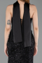 Long Black Beaded Evening Dress ABU6238