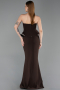Long Brown Evening Dress ABU6239
