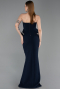 Long Navy Blue Evening Dress ABU6239