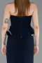 Long Navy Blue Evening Dress ABU6239