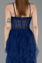 Long Navy Blue Evening Dress ABU6245