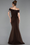 Long Brown Evening Dress ABU6217