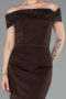 Long Brown Evening Dress ABU6217